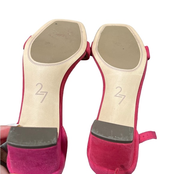 27 Edit Naturalizer pink sandals size 6 - Picture 3 of 3